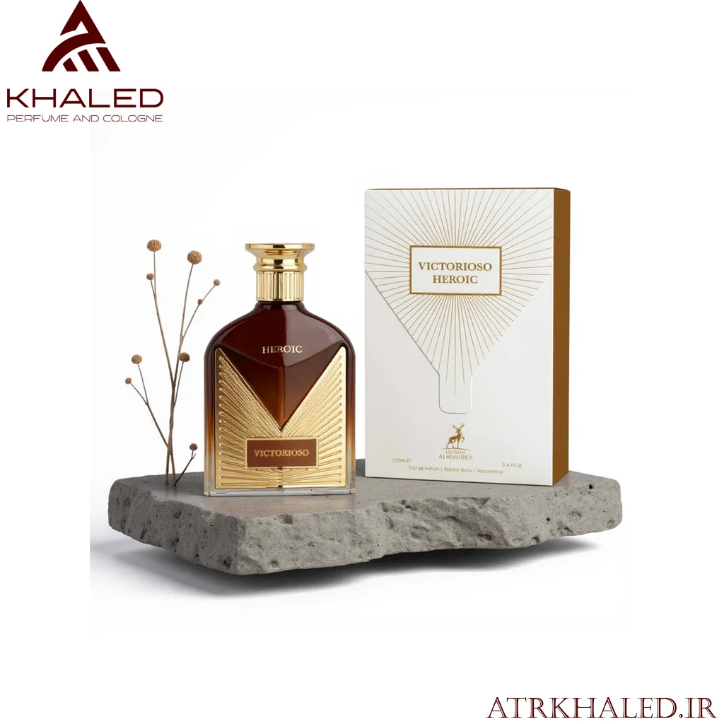 عطر ویکتوریوسو هیروئیک الحمبرا | Victorioso Heroic by Maison Alhambra