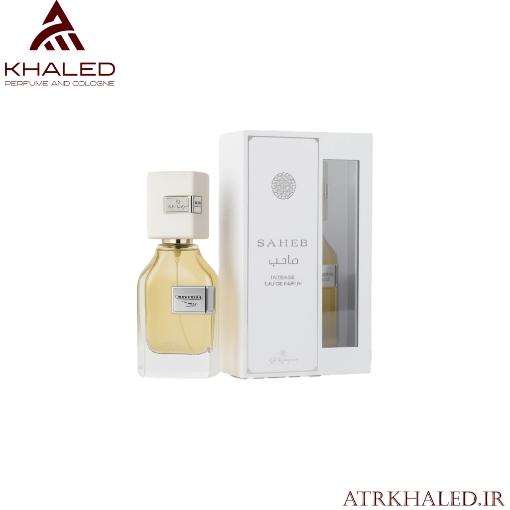 عطر صاحب اینتنس (Saheb Intense) از برند ارض الزعفران با رایحه گیاهی، چای و ادویه‌ای شرقی