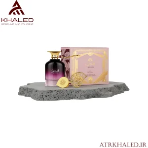 عطر قندیل (Qandeel) از برند ارض الزعفران با رایحه میوه‌ای، گلی و شیرین شرقی