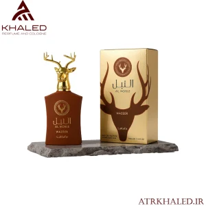 عطر الوزیر (Al Noble Wazeer) از برند لطافه (Lattafa) با رایحه شرقی، چوبی و مردانه لوکس