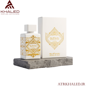 عطر بدیع العود Honor & Glory از برند لطافه (Lattafa) با رایحه چوبی، شیرین و ادویه‌ای لوکس