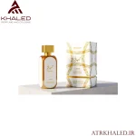 عطر حیاتی گلد الکسیر (Hayatti Gold Elixir) از برند لطافه (Lattafa) با رایحه‌ای لوکس، شرقی و کهربایی طلایی