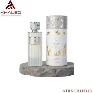 عطر پِور ماسک (Pure Musk) از برند ارض الزعفران با رایحه مُشکی، تمیز و لطیف