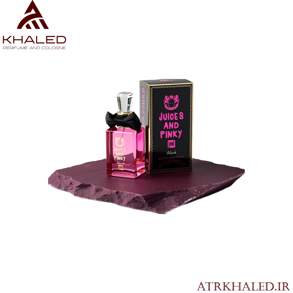 عطر Juices and Pinky Black از برند جکوینز (Jackwins) – نسخه_ی الهام_گرفته از Juicy Couture – Viva La Juicy Noir (زنانه) عطر Juices and Pinky Black از برند Jackwins (جکوینز) نسخهی الهامگرفته از Juicy Couture – Viva La Juicy Noir (زنانه)