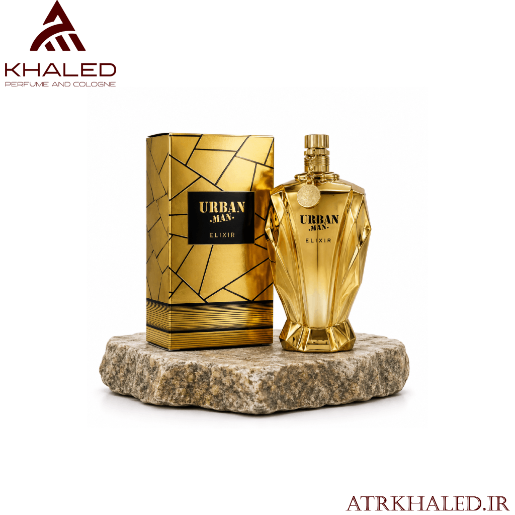 قالب تصویر محصولات عطر Urban Man Elixir فراگرنس ورلد Fragrance World ادوپرفیوم 90 میلیلیتر